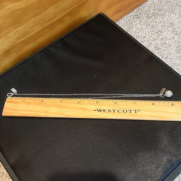 Coach Rhinestone Ball Necklace & Jewelry Pouch - Picture 7 of 7